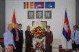 Hiệp hội VARISME chúc tết cổ truyền Chol Chhnam Thmey Đại sứ quán Campuchia tại Việt Nam
